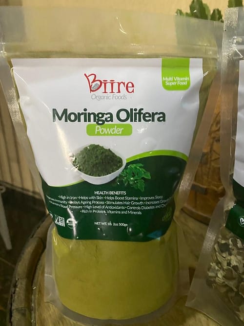 Moringa Oleifera Powder Pack 1 By Biire organic Foods